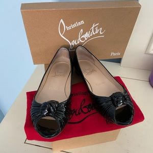 Christian Louboutin Turban Black Flats